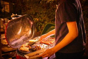 画像:星空BBQ（バータイム）