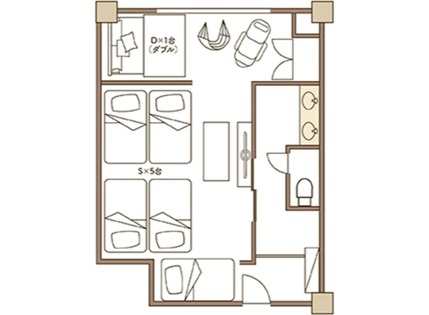 画像:ファミリーセブン 間取り図